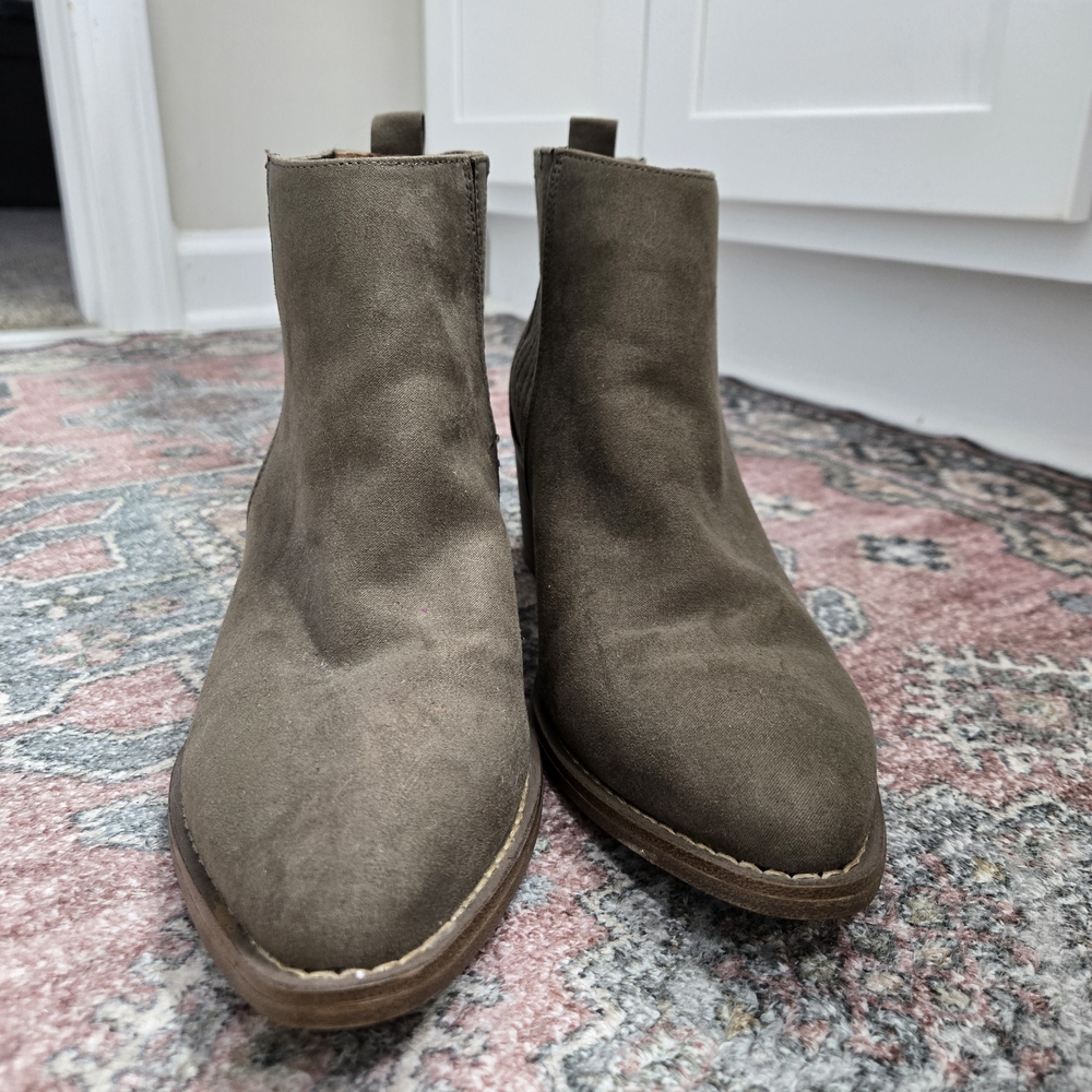 Universal Thread Olive Ankle Boots - image 2